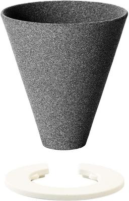 Cerapotta Ceramic Coffee Filter Gray Dp 010