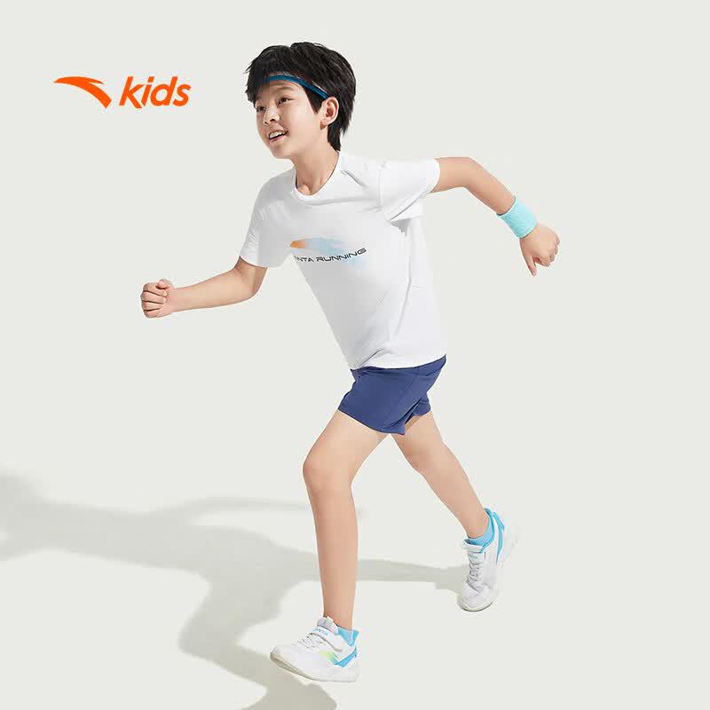 ANTA Kids Boys' Breathable Cooling Short Sleeve T-Shirt