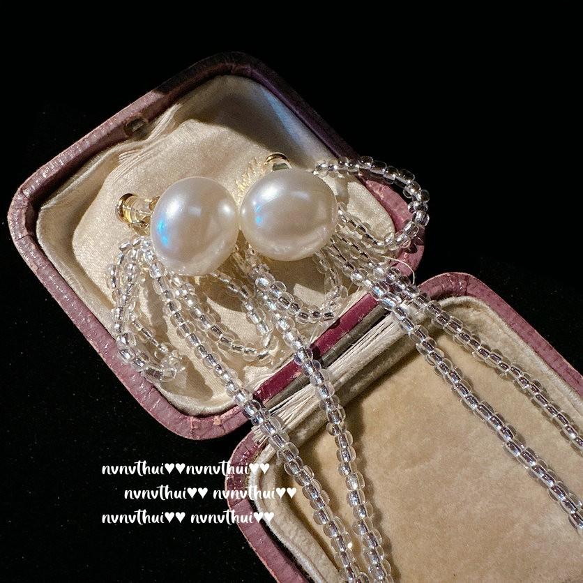 Creme Rose Edelstein Perlen Brosche Vintage 18 Karat Vergoldet, Iris Lila Zirkon Blumen Brosche, Kombination