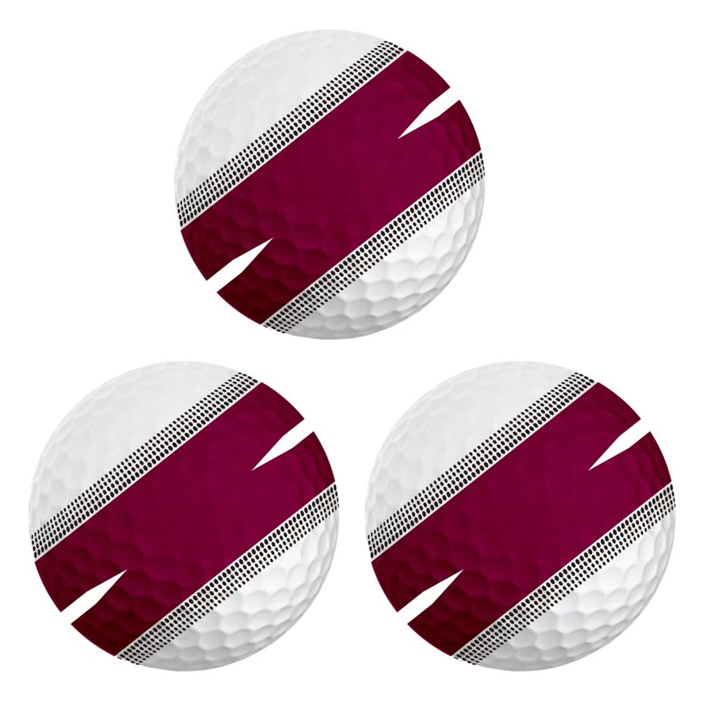Golf Accessories for Women Men Stable Line Golf Balls 3 Layer 360 Degree Precision Golf Balls Enhancing Accuracy