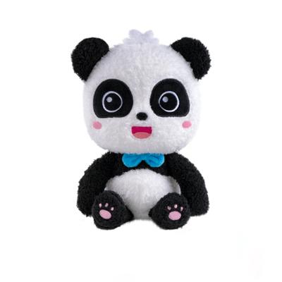 BabyBus Kiki Plush Toy (Large) with Hands, Sitting Position, DVD, Panda, Birthday Gift, Preschool Entry Gift, Children's Day Gift, Baby Shower Gift,