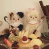[USED] Calico Cat with Tongue Out, Plush Toy, Overseas Artist, OOAK Teddy Bear