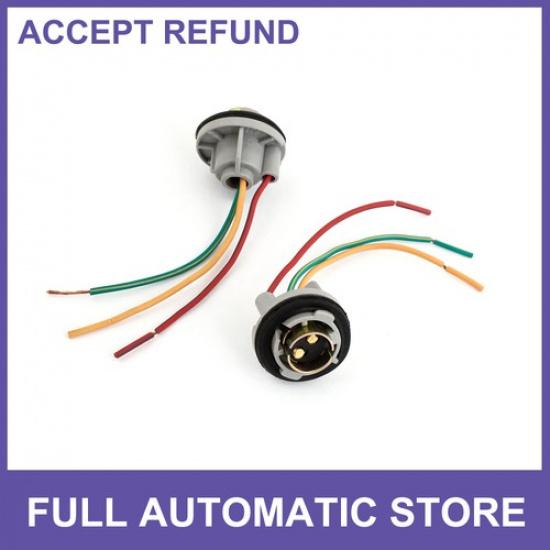 1157 Car Turn Signal Stop Brake Light Bulb Socket Wire Harness Connector