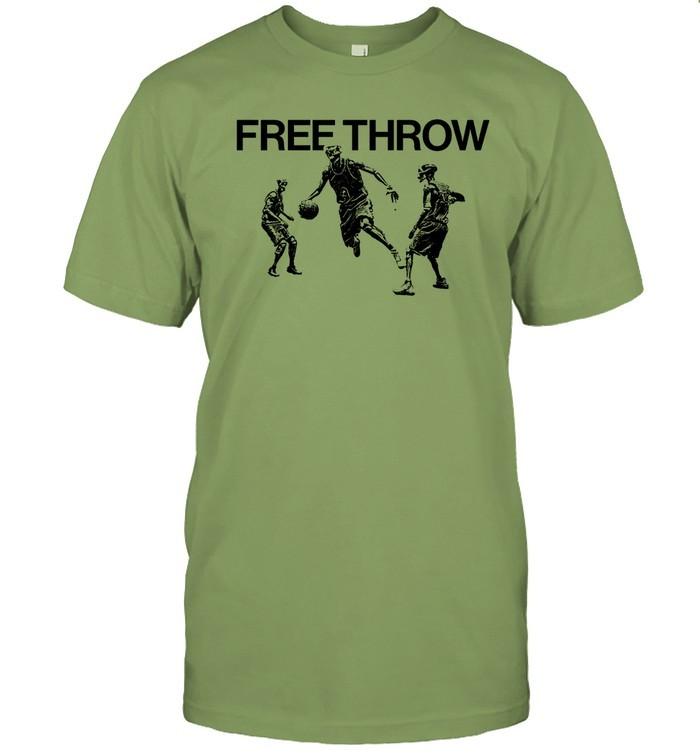 Free Throw Band Meet Me On The Court Shirt 2024 Graphic Concert Tee Unisex T-Shirt L