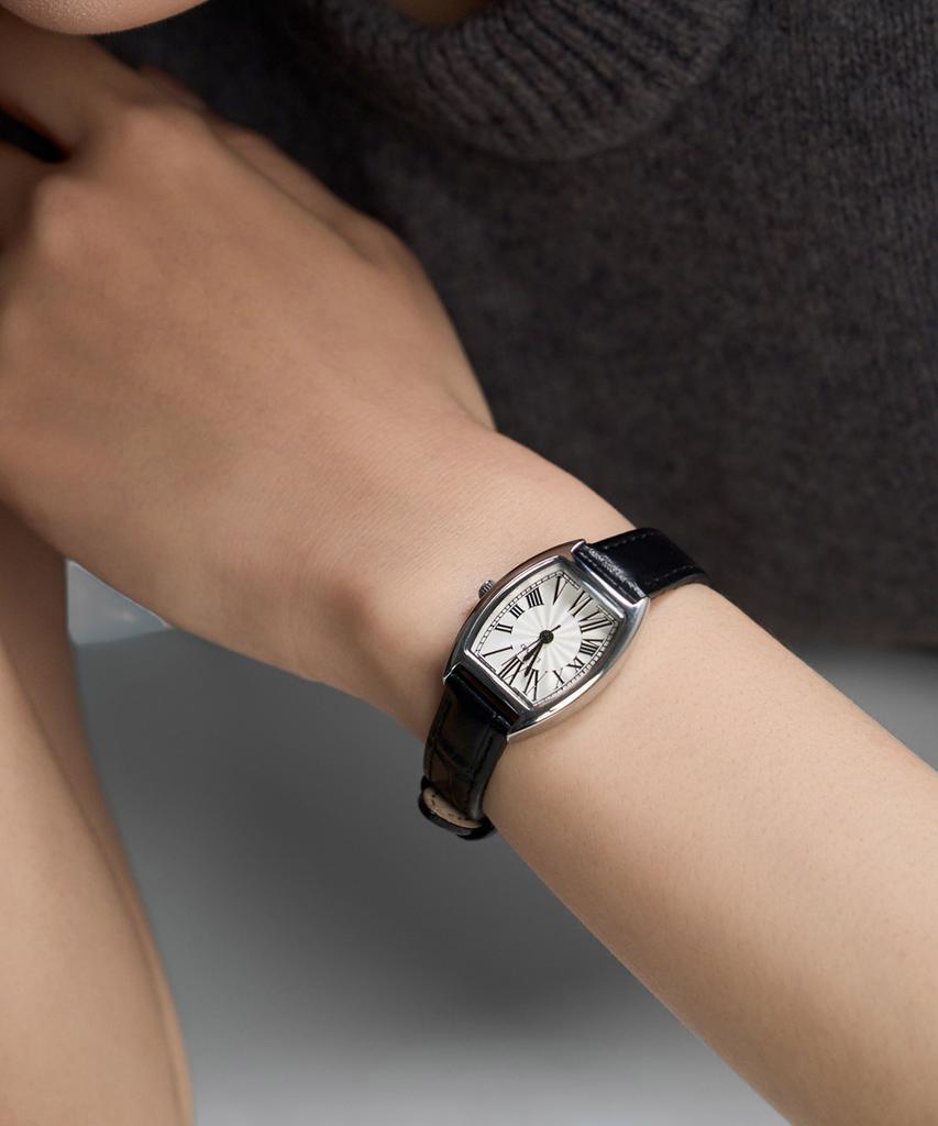 Loideu Tonneau Modern Women'S Leather Watch Ll2G25T03X