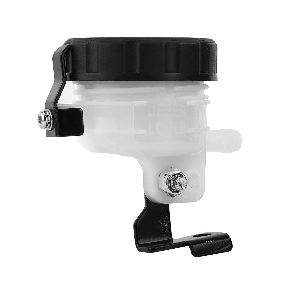 Reservoartank for Qiilu Bremsemaster Røykt Tank Tank Universalt Brakett Inkludert