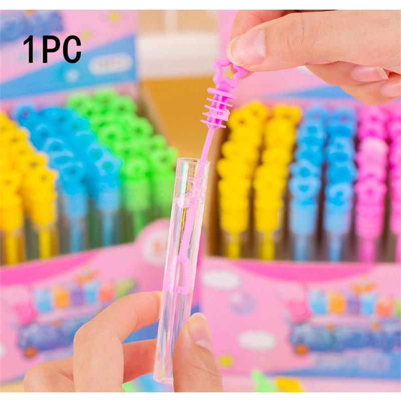 

New 1/5/10/48pcs Mix Color Mini Cute Bubble Tube Kids Toy Birthday Party Favors School Gifts Wedding Guests Souvenirs For Kids
