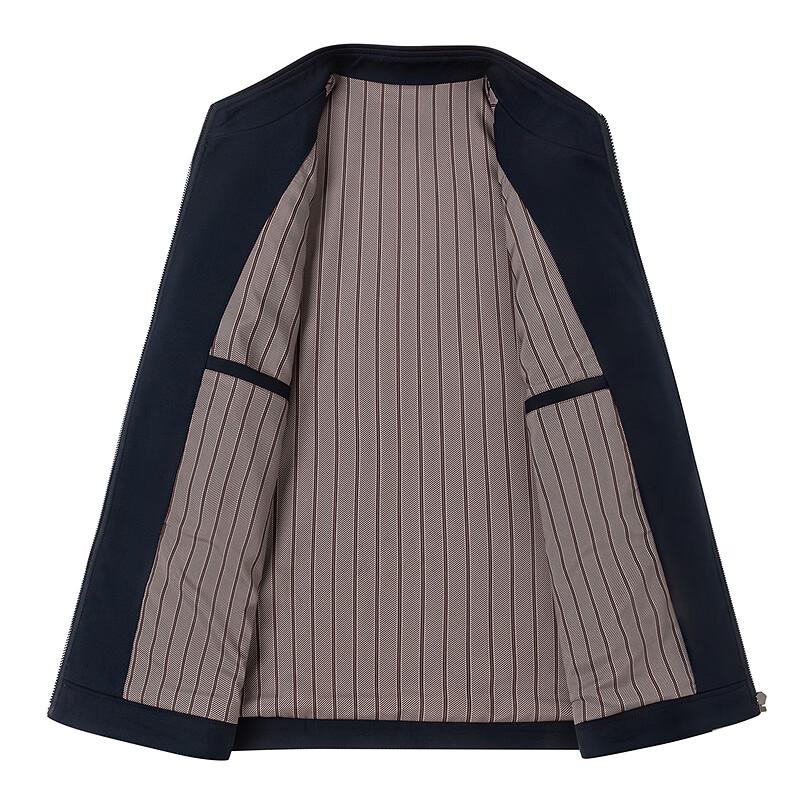 FAPAI Men's Autumn Business Casual Stand Collar Jacket