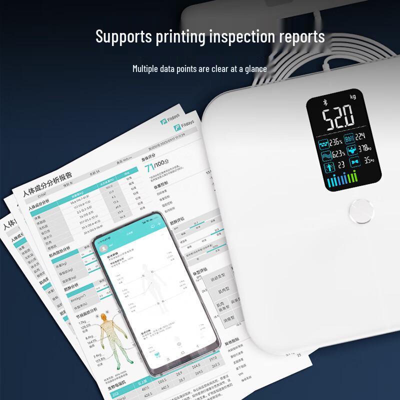 ICOMON Smart 8-Electrode Body Fat Scale