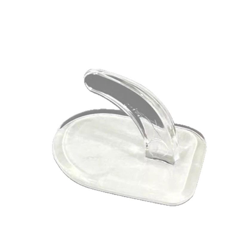 Transparent Seamless Adhesive Hooks - Strong Load Bearing for Home, Kitchen & Bathroom