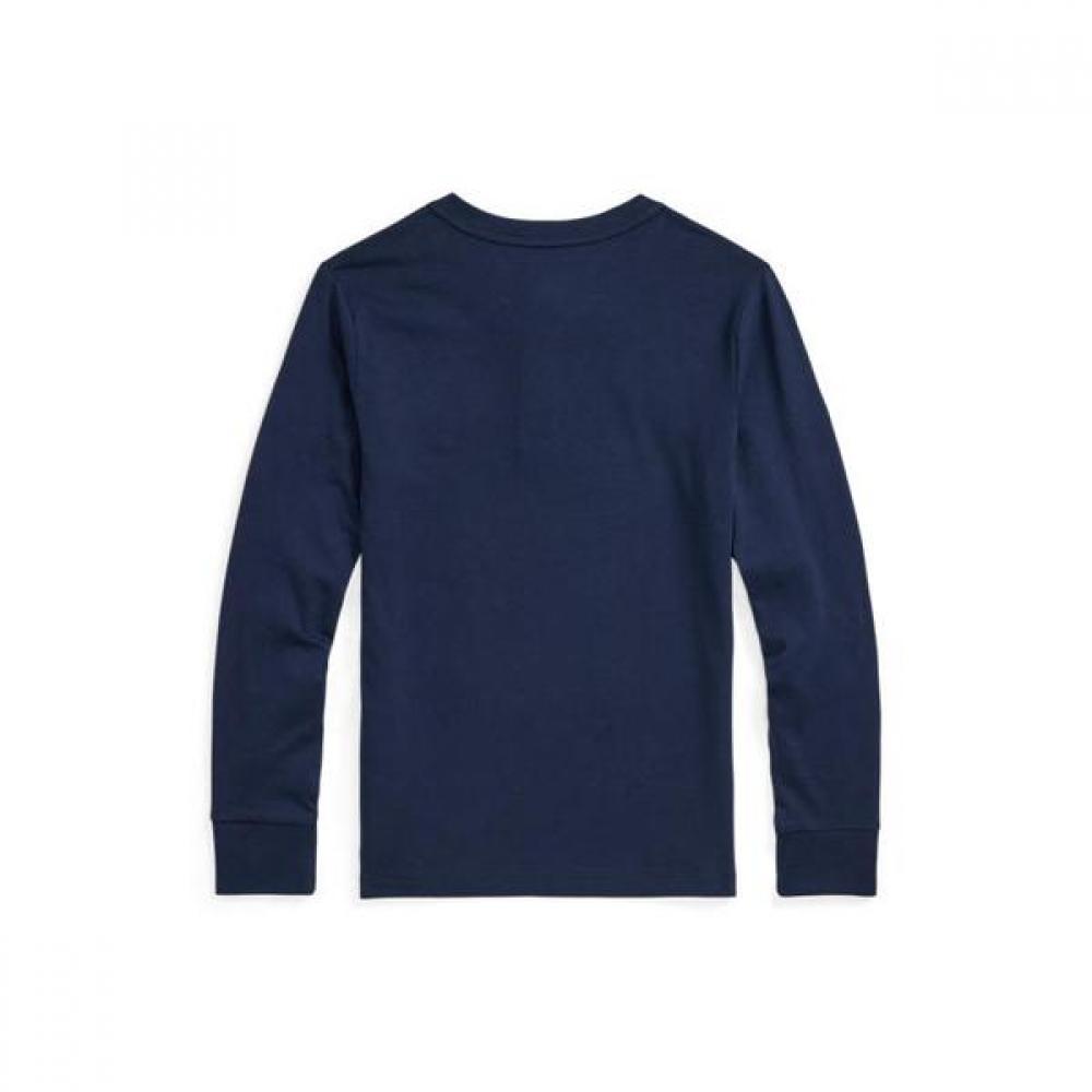 Polo Kids Boys 8 18 Years Old Cotton Jersey Henley Shirt  Cwpokniy8021524410 