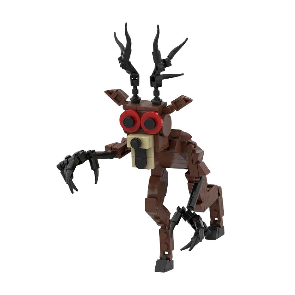 99 Nætter i Skoven Hjort Ugle Geit Monster Anime Figur Byggeklosser Sett Modell Ferdigmonterte Byggeklosser Barneleker