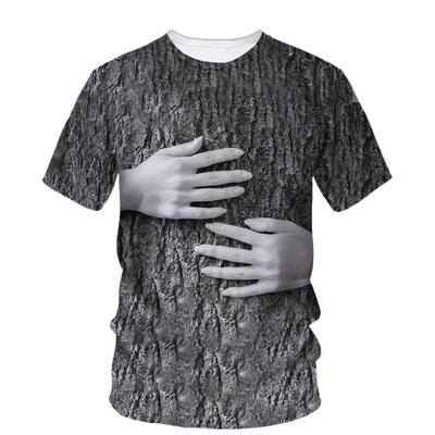 Mode Neue Kreative Lustige Palm Grafik T Shirts Für Unisex Trend Lässigkeit Casual Gedruckt Kurzarm T-shirts Mann Tops