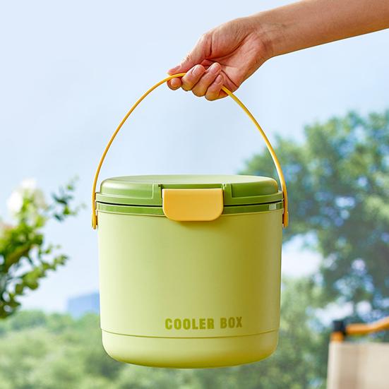 Ice Insulation Bucket Silicone Ice Mould Grid Ice Cube Trays Portable Ice Balancer Kettle Portable Ice Making Gadget