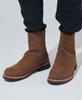 Kadoya ELEFANTAS Motorcycle Suede Brown Boots,