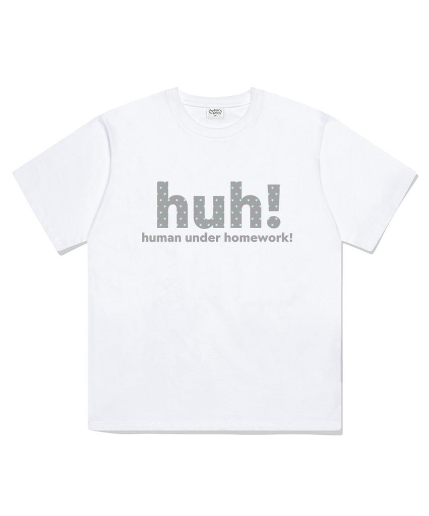 Deomopeuhauseu Huh Oversized Short-Sleeve T-Shirt White
