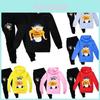 Jeffy Puppet Hoodies Kids Spring Autumn Casual Tracksuits With Bright Digital Printing And Exquisite Stitching