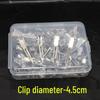Stainless Steel Duckbill Hair Clips for Sectioning & Styling