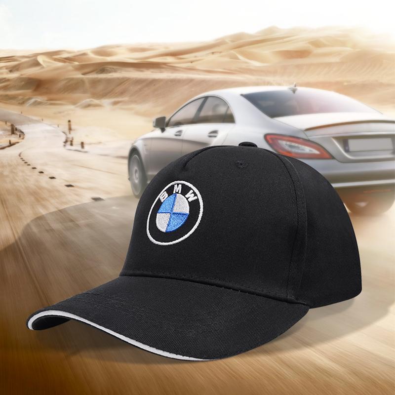 2026 Hot Car Badge Peaked Cap Sports Sunshade Baseball Hat For BMW X3 X4 X5 E28 E90 F20 E46 E60 E70 GT Series i3 i4 G26 F01 F02 M3 M4 M5