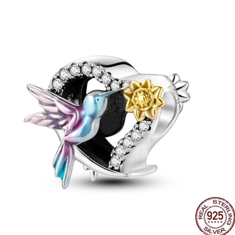 New Copper Autumn Golden Charms Maple Leaf Squirrel Pumpkin Deer Beads Fit 3Mm Original Bracelet Diy Jewelry Gifts