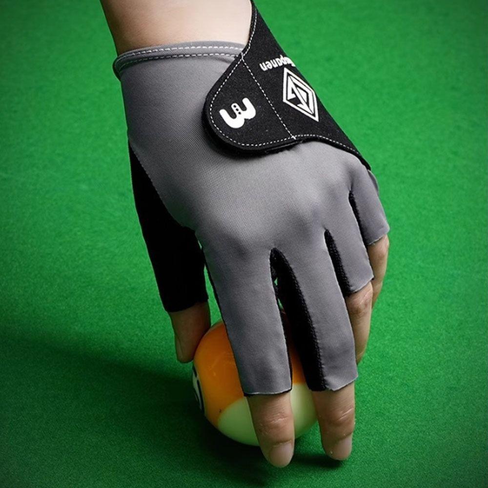 

Breathable Snooker Gloves Non Slip Billiard Training Gloves Billiards Glove Fitness Accessories