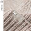 JIUMU Women's Pure Wool Knitted Beanie