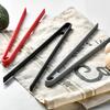 Heat-Resistant Silicone Food Tongs Non-Slip Kitchen Utensil for Bread Steak BBQ Dishwasher Safe Ergonomic Grip for Home Outdoor Grilling