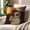 cat Funny cushion cover Pillow Cover Decoration Room Home Sofa living Office Car Nordic Simplicity