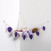 1/2pcs Handmade Cotton Rope Braided Tassel Hanging Storage Net Bohemian Style Home Wall Decoration Multi-functional Storage Net