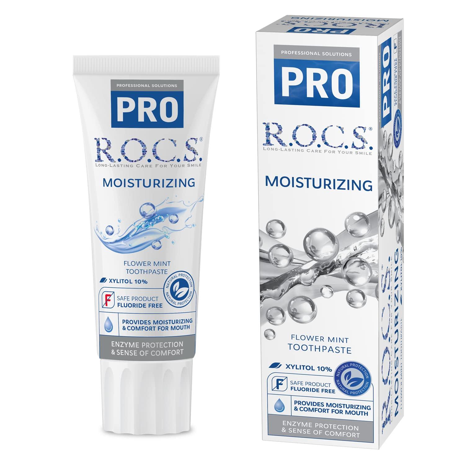 

R.O.C.S. Rox PRO Moisturizing [Dry Mouth] Dry Whitening Enzyme Whitening Toothpaste 94g