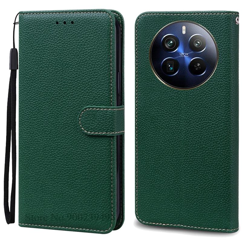 For Realme 12 Pro Plus Case Leather Wallet Flip Cover Phone Case For Realme 12 Pro 5G Case Coque Fundas For Realme 12 Pro+ Cover