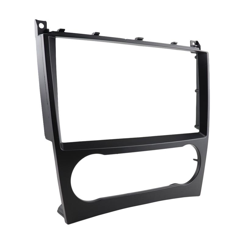 Car Frame Fascia Plastic Audio Dash Panel Kit 9Inch For Mercedes Benz C-Class W203/CLC W203 Radio GPS Android