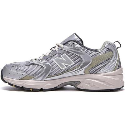 530 Silber Khaki Unisex Sneakers Weiß MR530KMW