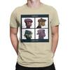 Twins Heads Novelty Graphic 100 Cotton Tshirt Gorillaz Tops Tees For Unisex
