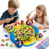 Children's Magnetic Fishing Toy with 360° Rotation and Sound Suitable for 3 4 5 6 Years Old Boys