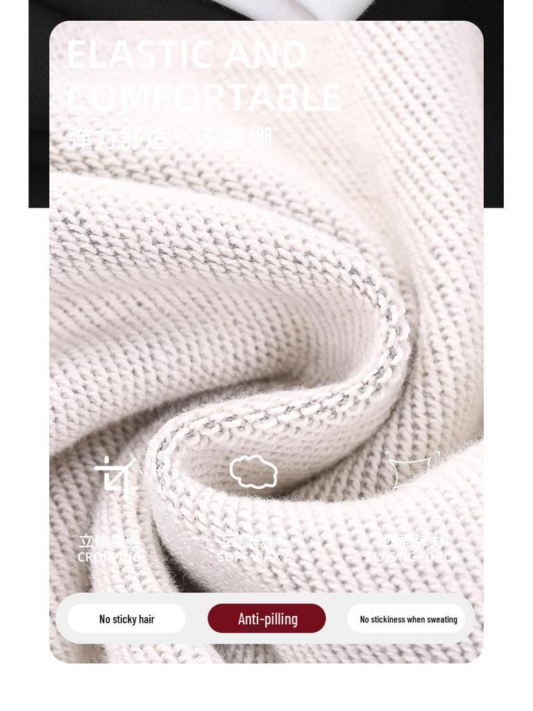 Women's Dark Gray Casual Sweatpants - Plus Size, Pure Cotton, Spring & Autumn 2025 Collection