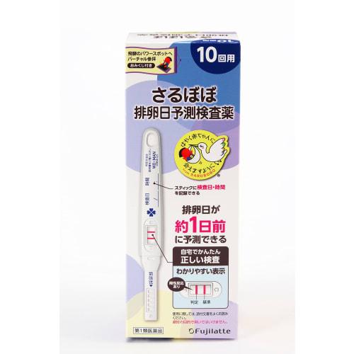 

[Category 1 OTC Drug] Woman Man Check LH Ovulation Prediction Test (10 doses)