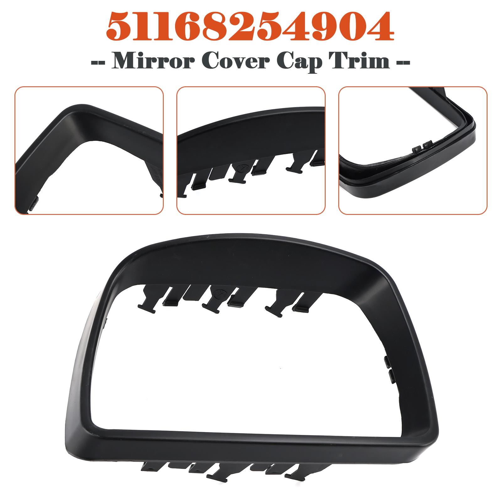 

Mirror Cover Cap Trim Ring Right Side for BMW X5 E53 2000-2006 51168254904