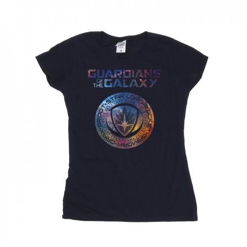 

Marvel Womens/Ladies Guardians Of The Galaxy Stars Fill Logo Cotton T-Shirt білий