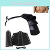 Renaissance Costume Accessories Set Medieval Knight Shoulder Wristband Viking Style Cosplay Prop Pu Leather