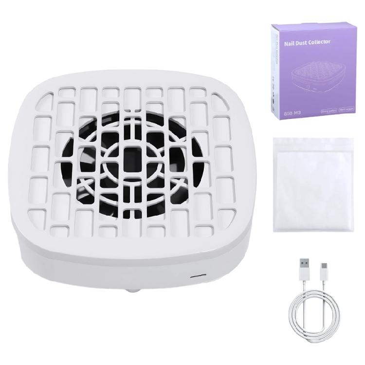 Professional Nail Dust Collector Highly Speed Airflow Silents Working Mode Space Saving Design For Home Use