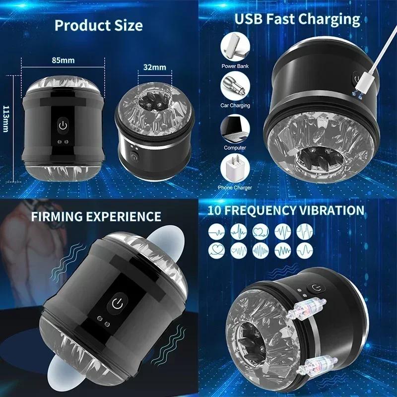 Exercise Machine Big Ass Masturbator Body Adults Toys Adult Goods Vagina Masturbator Nozzles Penis Sexual Tools For Men Toys
