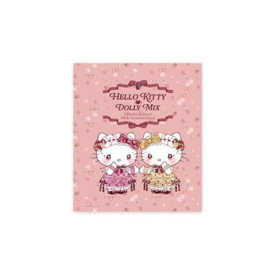 White Clover Necklace Hello Kitty 50th Anniversary DOLLY MIX Sanrio Characters Silver 925 Cubic Zirconia Ribbon SAKT50-N003RD