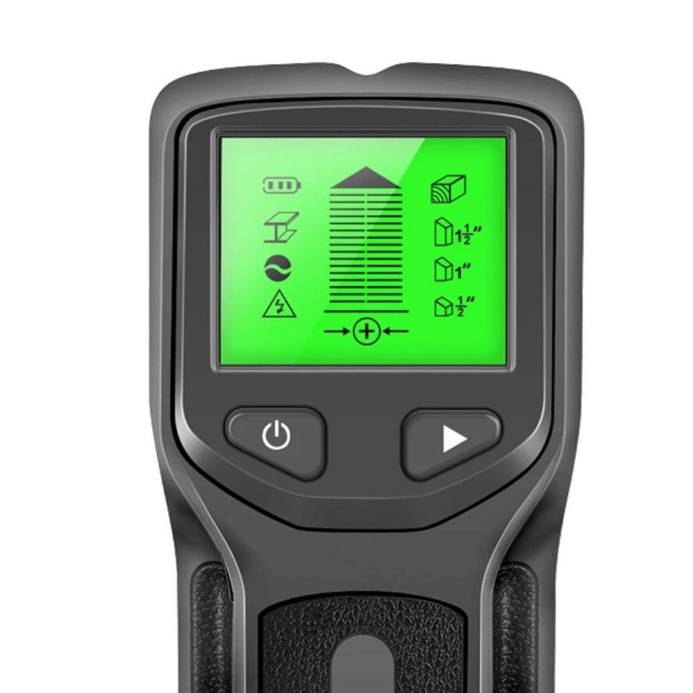 LCD Display Wall Detector 5 In 1 Wall Metal Detector Portable Wire Stud Finder Tool