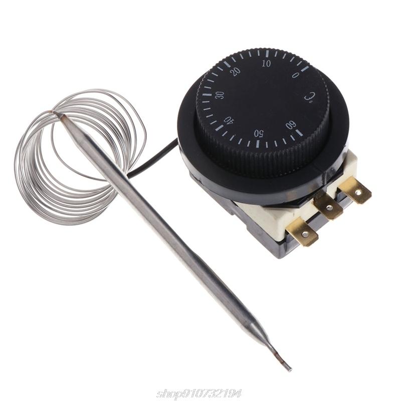 250V/380V 16A 0-60℃ Temperature Control Switch Capillary Thermostat Controlled N06 20 Dropshipping Other