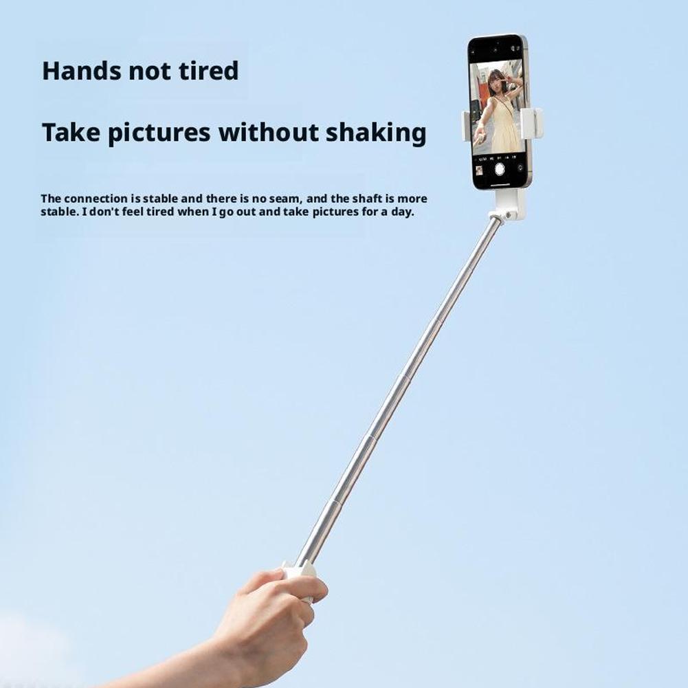 1Pcs Retractable Cell Phone Bluetooth Mini Selfie Stick With Convenient Photo Button With 360 Degree Rotation Compact Portable