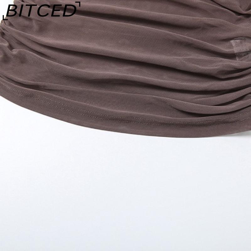 BITCED Spring Women's Solid-Color Slim-Fit Streetwear Fashion Halter Neck Sexy Backless Tank Top