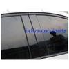Glossy Black PC Window BC Pillar Post Cover Trim For Cadillac CT6 2016-2020 6pcs