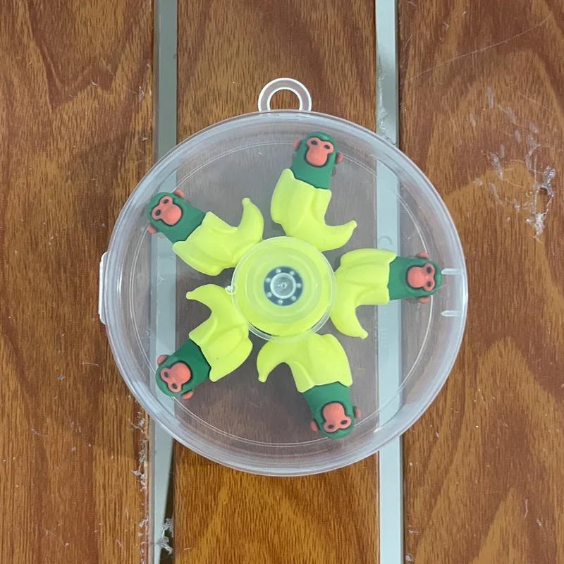 Italian Brainrot Tung Fidget Spinner Chain Toy Deformed Antistress Hand Spinner Vent Toy Adult Stress Relief Fidget Sensory Gyro