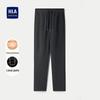 HLA Men's Fleece-Lined Tapered Cropped Casual Pants